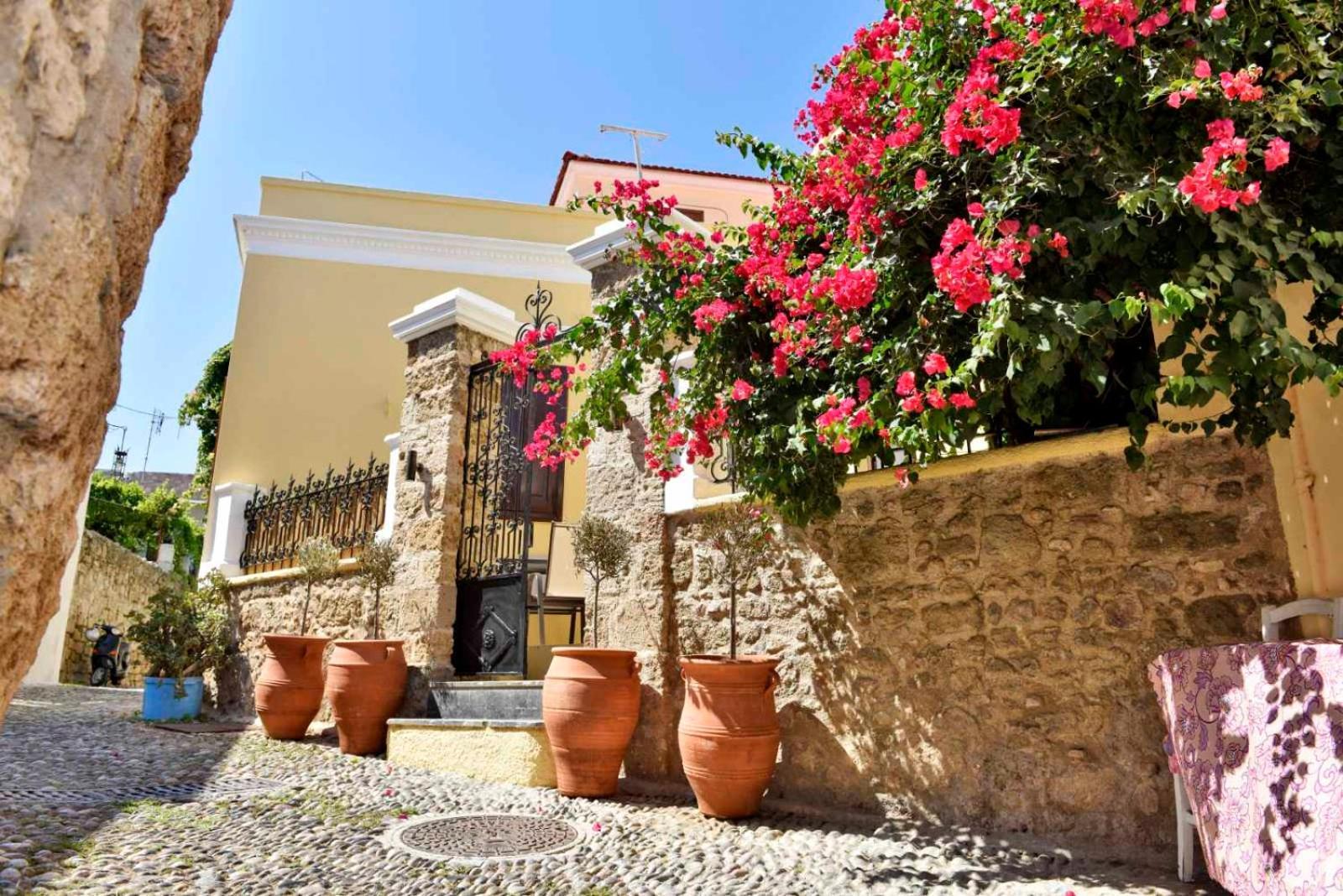 Ferienwohnung Ferenikis Luxury House Old Town Rhodes City Exterior foto